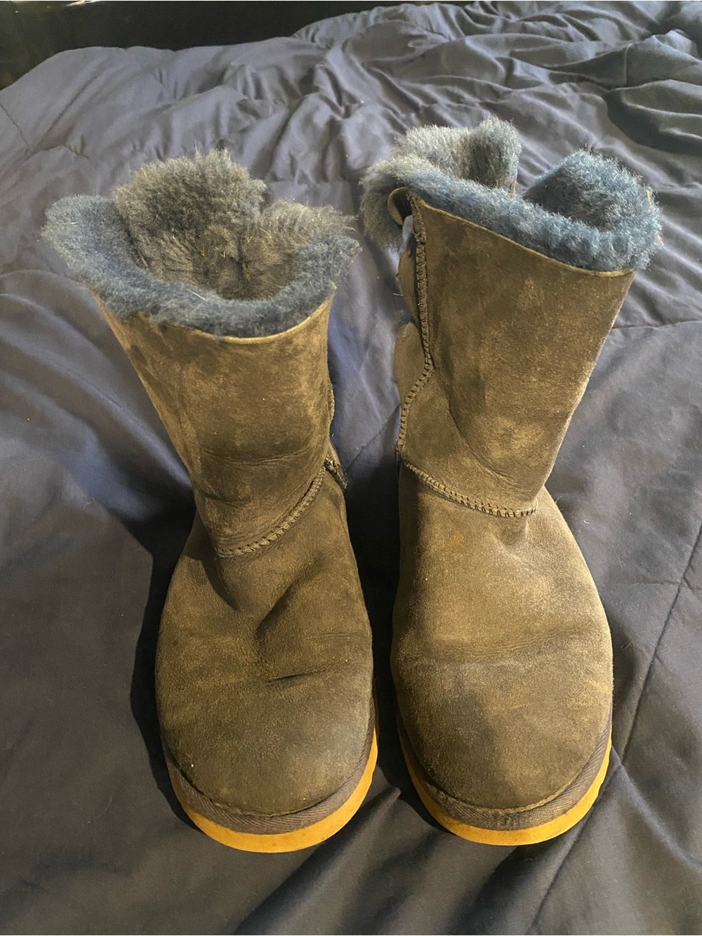 UGG Bailey Bow Suede Winter Boots